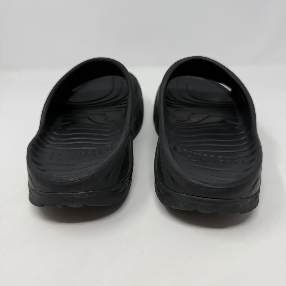 Hoka One One Ora Recovery Slide 2 Black Mens 7 Womens 9 Athletic Sandals 1099673